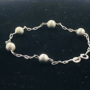CRACCO Sterling Silver Freshwater Pearl BRACELET
